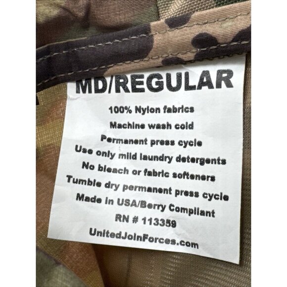 United Barricade APECS Scorpion Trousers Mens Medium Regular OCP Camo NEW - Picture 5 of 9